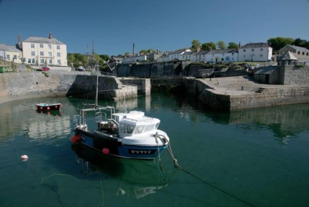 The Captain'S House Charlestown St Austell Exterior foto